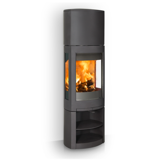 Jotul F 371V2 ADVANCE HIGH TOP litinov kamna s akumulanm nstavcem - ern lak