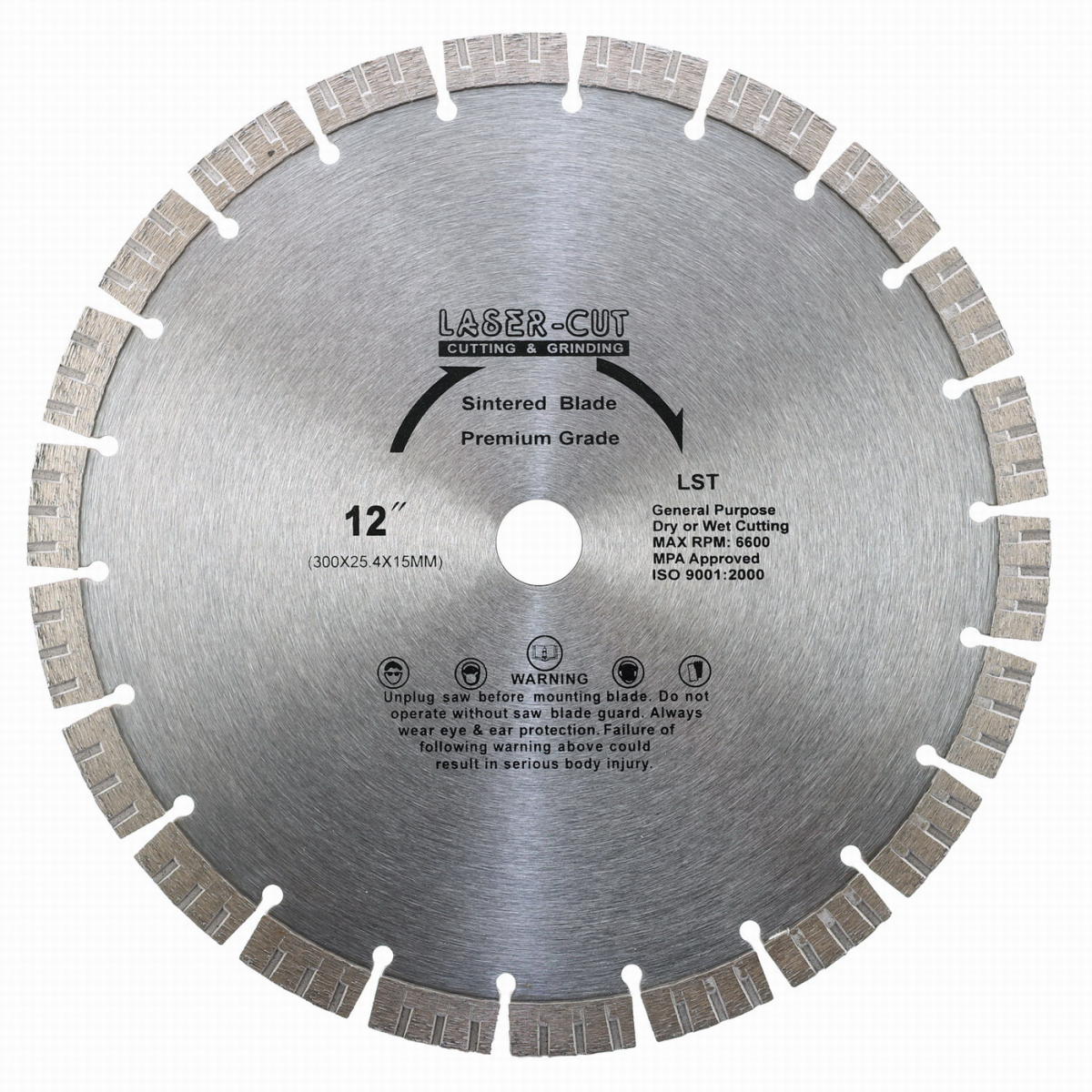 L001230 - Diamantov kotou segmentov 300 x 25,4 x 10mm LST